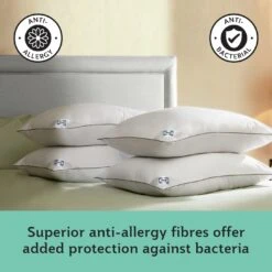 Sealy Anti Allergy Medium Firm Pillow - 4 Pack 11 Sealy Anti Allergy Medium Firm Pillow - 4 Pack -Habitat 1156609 R Z002A