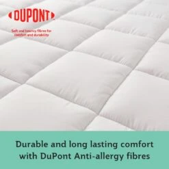 Sealy Anti Allergy Hollowfibre Mattress Topper - Double 14 Sealy Anti Allergy Hollowfibre Mattress Topper - Double -Habitat 1156702 R Z004A