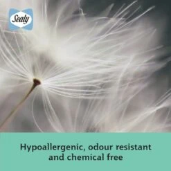 Sealy Anti Allergy Hollowfibre Mattress Topper - Double 17 Sealy Anti Allergy Hollowfibre Mattress Topper - Double -Habitat 1156702 R Z007A