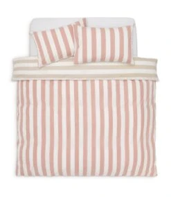 Habitat Summer Haze Stripe Pink Bedding Set - Single -Habitat 1230147 R Z002A