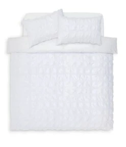 Habitat Seersucker Square White Bedding Set - Single 9 Habitat Seersucker Square White Bedding Set - Single -Habitat 1232554 R Z002A