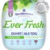 Slumberdown Ever Fresh 10.5 Tog Duvet - Single 1 Slumberdown Ever Fresh 10.5 Tog Duvet - Single -Habitat 1256767 R Z001A