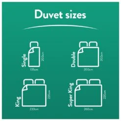 Slumberdown Remade 10.5 Tog Duvet - Single 18 Slumberdown Remade 10.5 Tog Duvet - Single -Habitat 1256808 R Z007A