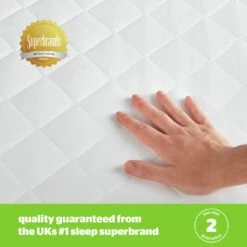 Silentnight Anti-Allergy Mattress Protector - Single 17 Silentnight Anti-Allergy Mattress Protector - Single -Habitat 1275061 R Z007A