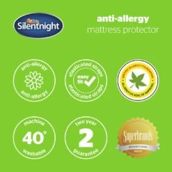 Silentnight Anti-Allergy Mattress Protector - Single 18 Silentnight Anti-Allergy Mattress Protector - Single -Habitat 1275061 R Z008A