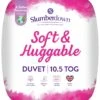 Slumberdown Soft & Huggable 10.5 Tog Duvet - Single 1 Slumberdown Soft & Huggable 10.5 Tog Duvet - Single -Habitat 1482933 R Z001A