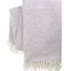 Habitat Faux Textured Mohair Throw - Lilac - 150x200cm