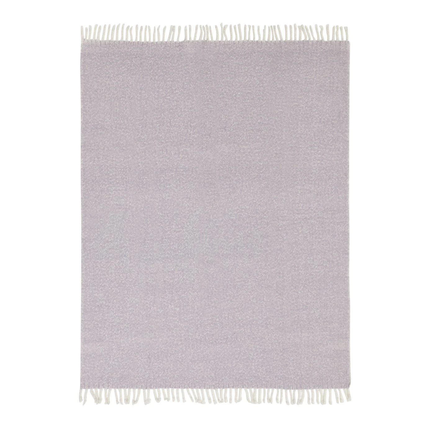 Habitat Faux Textured Mohair Throw - Lilac - 150x200cm 8 Habitat Faux Textured Mohair Throw - Lilac - 150x200cm - Image 6