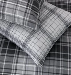 Habitat Grey Brushed Check Bedding Set - Single 12 Habitat Grey Brushed Check Bedding Set - Single -Habitat 2019350 R Z002C