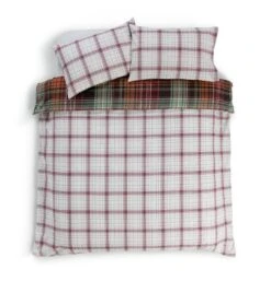Habitat Red Brushed Check Bedding Set - Single 13 Habitat Red Brushed Check Bedding Set - Single -Habitat 2019408 R Z003A