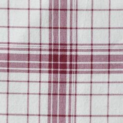 Habitat Red Brushed Check Bedding Set - Single 15 Habitat Red Brushed Check Bedding Set - Single -Habitat 2019408 R Z017A