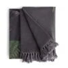 Habitat Graphic Palm Printed Throw - Black - 125X150cm 2 Habitat Graphic Palm Printed Throw - Black - 125X150cm -Habitat 2067869 R Z001A
