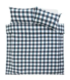 Argos Home Gingham Blue And White Bedding Set - Single 8 Argos Home Gingham Blue And White Bedding Set - Single -Habitat 2068459 R Z002A