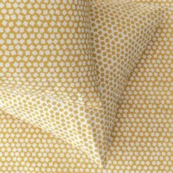 Argos Home Polka Square Yellow Bedding Set - Single 12 Argos Home Polka Square Yellow Bedding Set - Single -Habitat 2069245 R Z003A