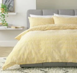 Argos Home Polka Square Yellow Bedding Set - Single 14 Argos Home Polka Square Yellow Bedding Set - Single -Habitat 2069245 R Z005A