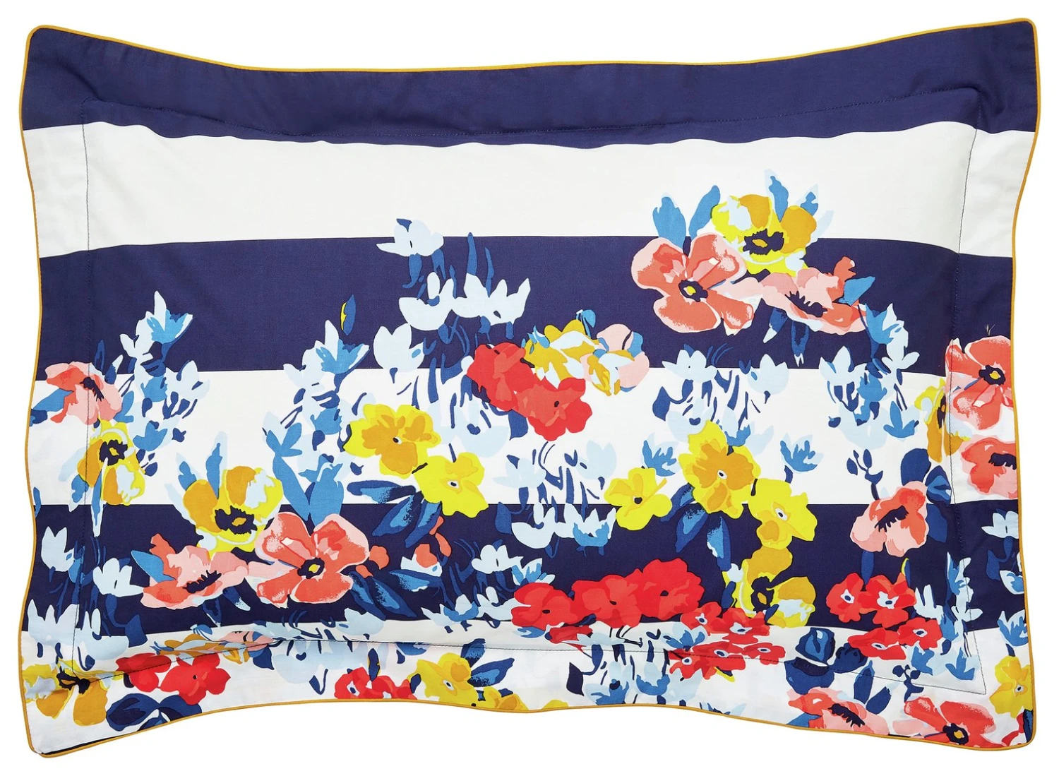 Joules Cotton Percale St Ives Floral Navy Bedding Set-Single 4 Joules Cotton Percale St Ives Floral Navy Bedding Set-Single - Image 3