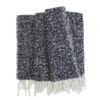 Habitat Faux Textured Mohair Throw - Navy - 125x150cm -Habitat 2157841 R Z001A
