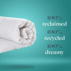 Earthkind Luxury Feather & Down 10.5 Tog Duvet - Single -Habitat 2253721 R Z008A