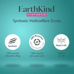 EarthKind Luxury 10.5 Tog Duvet - Single 23 EarthKind Luxury 10.5 Tog Duvet - Single -Habitat 2253886 R Z012A