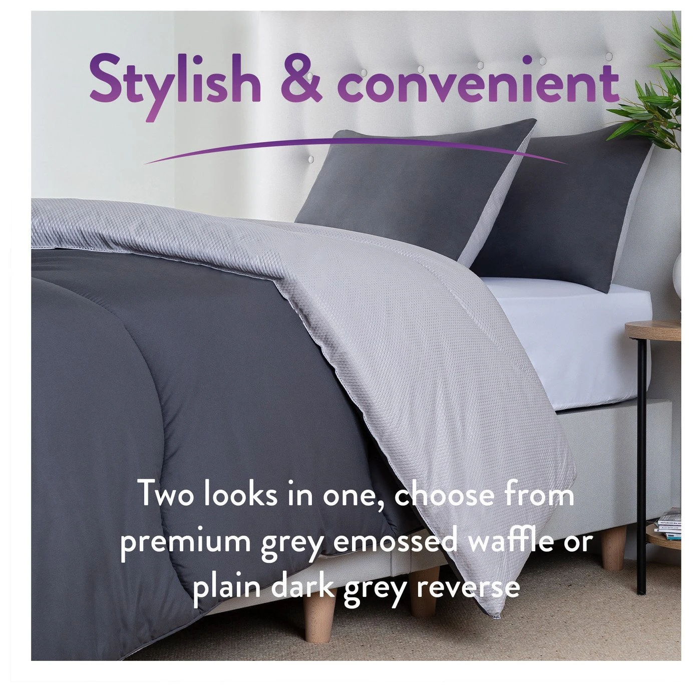 Slumberdown Coverless Comfort 10.5 Tog Duvet - Single 4 Slumberdown Coverless Comfort 10.5 Tog Duvet - Single - Image 2