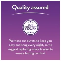 Slumberdown Coverless Comfort 10.5 Tog Duvet - Single 22 Slumberdown Coverless Comfort 10.5 Tog Duvet - Single -Habitat 2254184 R Z011A