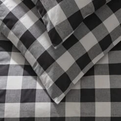 Habitat Gingham Check Black & White Bedding Set - Single 10 Habitat Gingham Check Black & White Bedding Set - Single -Habitat 2656500 R Z002C