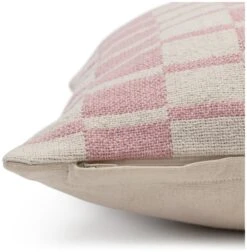Habitat Checker Board Cushion - White & Pink - 43x43cm 11 Habitat Checker Board Cushion - White & Pink - 43x43cm -Habitat 2714796 R Z003A