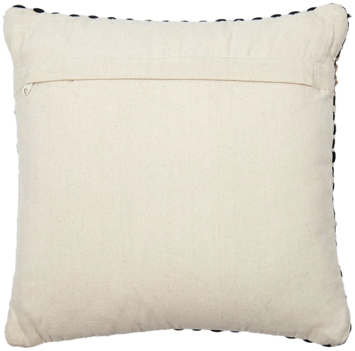 Habitat Jute Mono Check Cushion - Natural - 43X43cm 6 Habitat Jute Mono Check Cushion - Natural - 43X43cm - Image 4