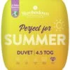 Slumberdown Summer Non Allergic 4.5 Tog Duvet - Single -Habitat 2842905 R Z001A