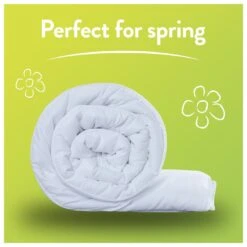 Slumberdown Spring Non Allergic 7.5 Tog Duvet - Single 17 Slumberdown Spring Non Allergic 7.5 Tog Duvet - Single -Habitat 2842936 R Z005A