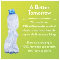 Slumberdown Spring Non Allergic 7.5 Tog Duvet - Single 24 Slumberdown Spring Non Allergic 7.5 Tog Duvet - Single -Habitat 2842936 R Z012A