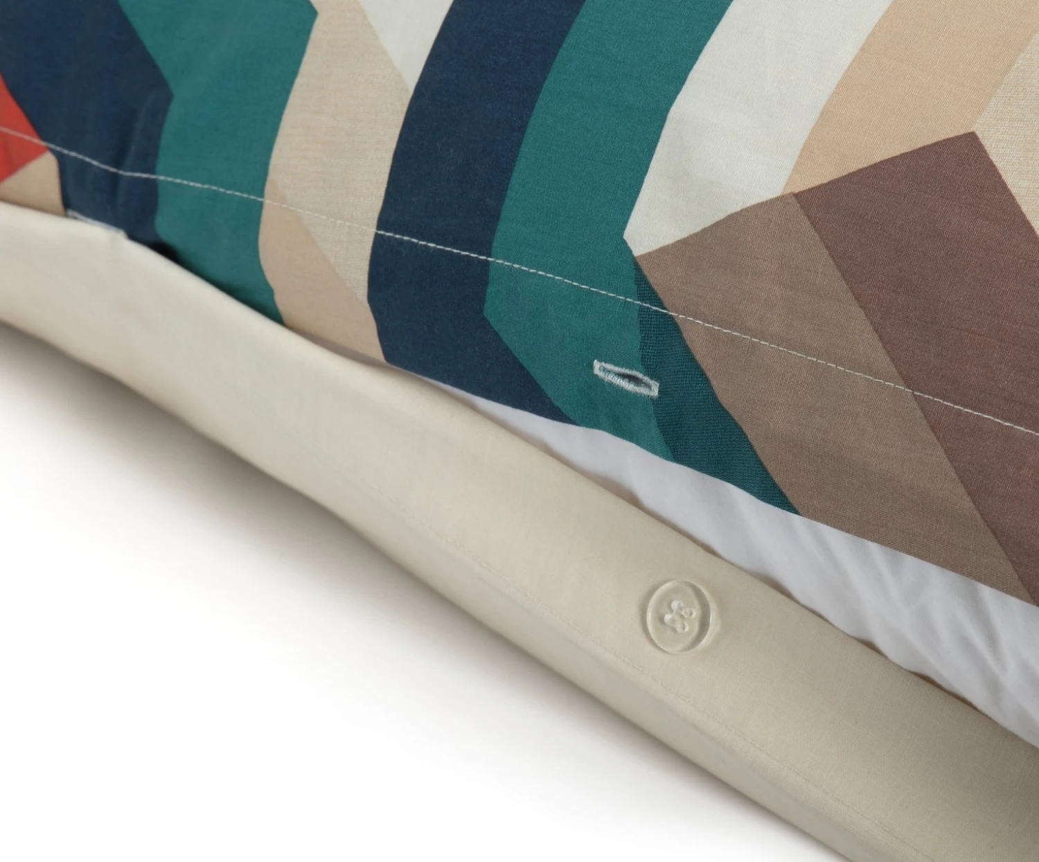 Habitat Cotton Chain Print Multicolor Bedding Set - Single 7 Habitat Cotton Chain Print Multicolor Bedding Set - Single - Image 5