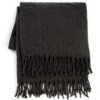 Habitat Faux Mohair Throw - Charcoal - 125X150cm 2 Habitat Faux Mohair Throw - Charcoal - 125X150cm -Habitat 3037238 R Z001A