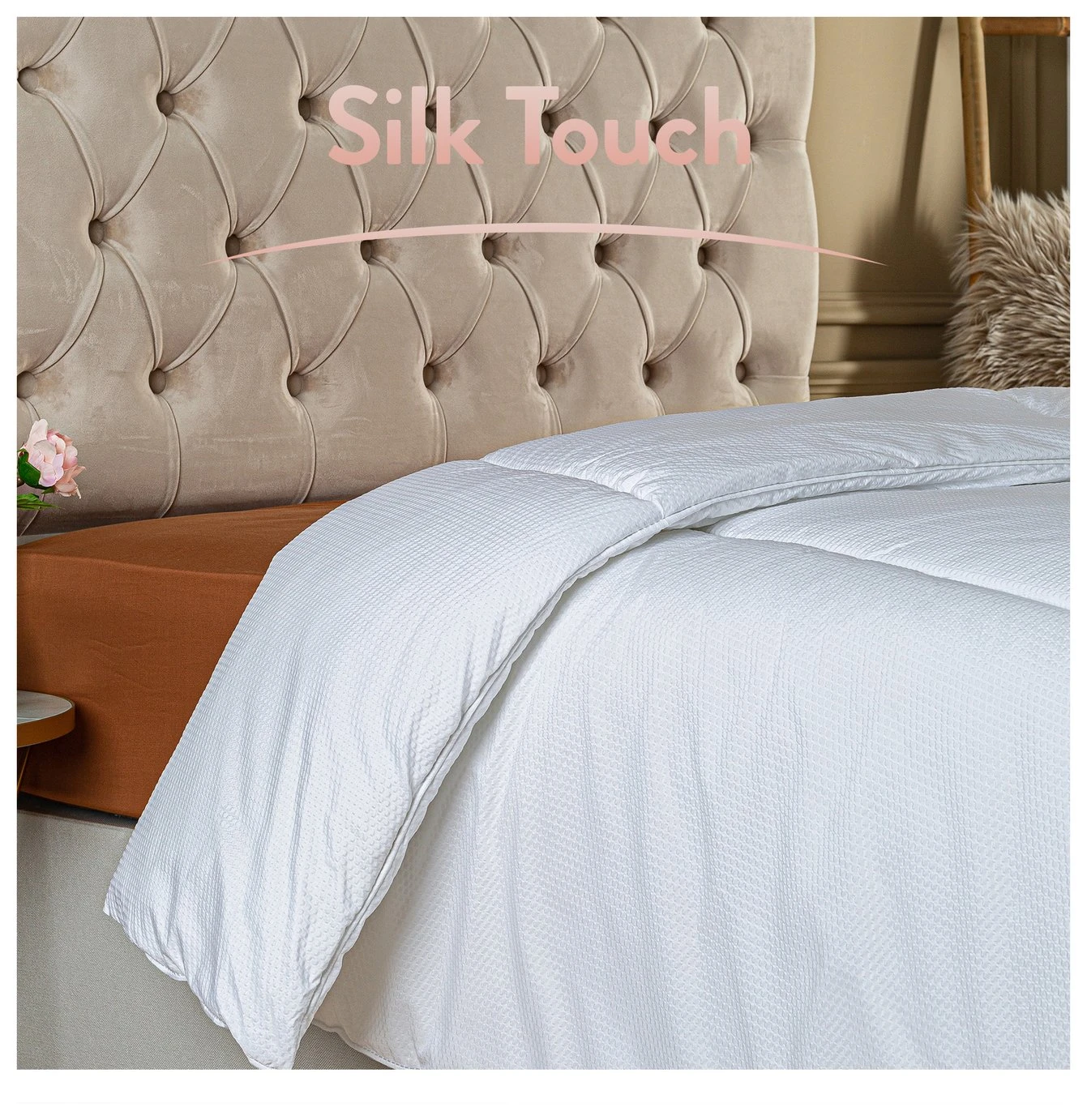 Slumberdown Silk Touch 10.5 Tog Duvet - Single 4 Slumberdown Silk Touch 10.5 Tog Duvet - Single - Image 2