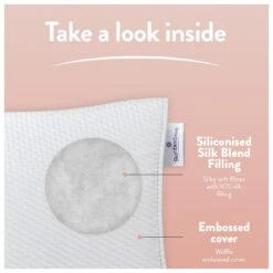 Slumberdown Silk Touch 10.5 Tog Duvet - Single 18 Slumberdown Silk Touch 10.5 Tog Duvet - Single -Habitat 3038701 R Z005A