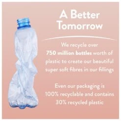 Slumberdown Silk Touch 10.5 Tog Duvet - Single 25 Slumberdown Silk Touch 10.5 Tog Duvet - Single -Habitat 3038701 R Z013A