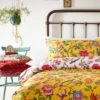 Furn Pomelo Tropical Floral Yellow Bedding Set - Single 1 Furn Pomelo Tropical Floral Yellow Bedding Set - Single -Habitat 3066773 R Z001A