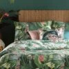 Furn Amazonia Rainforest Green Bedding Set - Single -Habitat 3066876 R Z001A