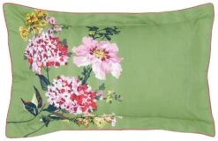 Joules Cotton Pheasant Floral Green Bedding Set - Single 7 Joules Cotton Pheasant Floral Green Bedding Set - Single -Habitat 3068623 R Z003A