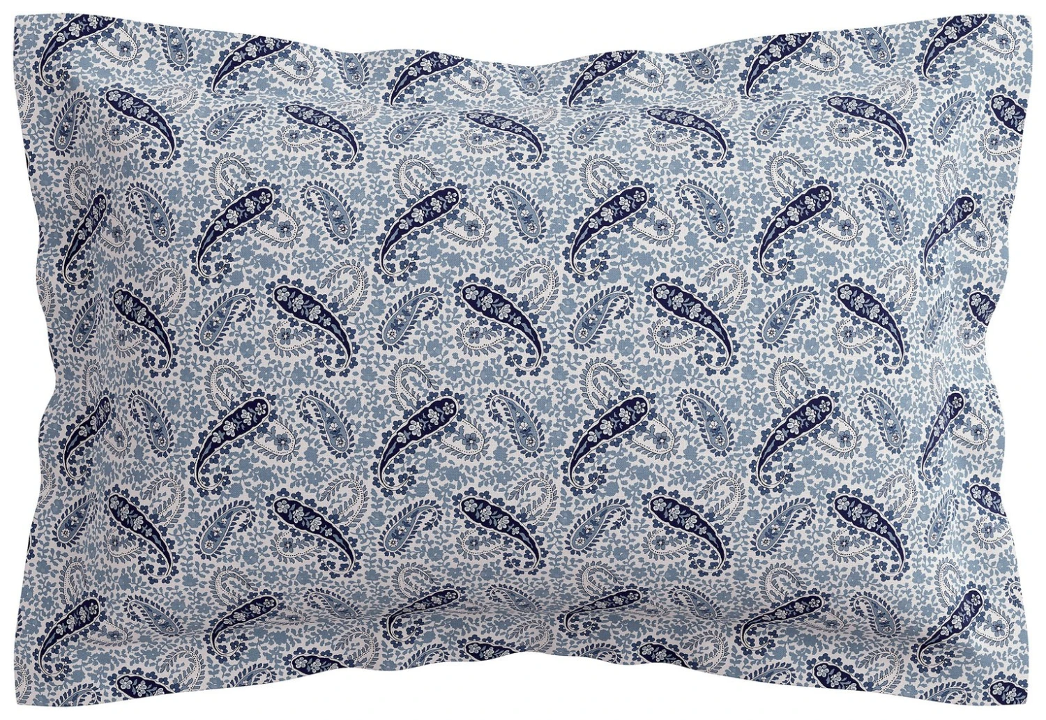 Helena Springfield Cotton Paisley Blue Bedding Set - Single 5 Helena Springfield Cotton Paisley Blue Bedding Set - Single - Image 3