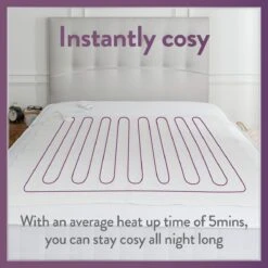 Slumberdown Comfy Cosy Nights Electric Blanket-King 32 Slumberdown Comfy Cosy Nights Electric Blanket-King -Habitat 3082070 R Z006A 1