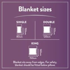 Slumberdown Comfy Cosy Nights Electric Blanket-King 36 Slumberdown Comfy Cosy Nights Electric Blanket-King -Habitat 3082070 R Z008A 1