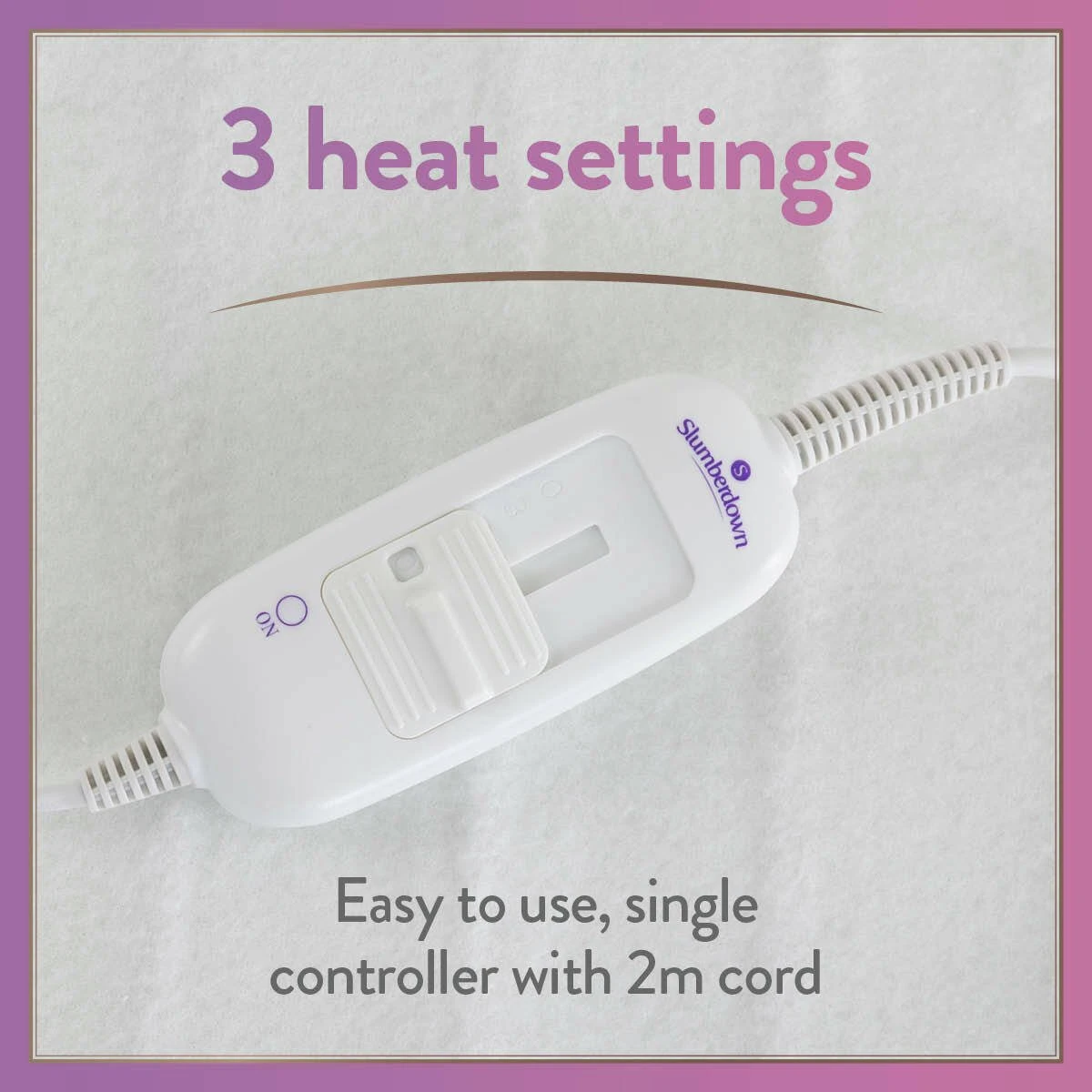 Slumberdown Warm Hugs Electric Blanket - Small Single 6 Slumberdown Warm Hugs Electric Blanket - Small Single - Image 4