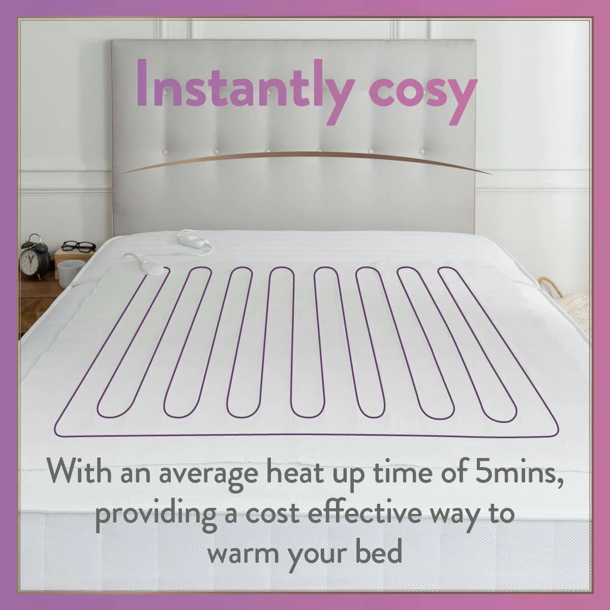 Slumberdown Warm Hugs Electric Blanket - Small Single 8 Slumberdown Warm Hugs Electric Blanket - Small Single - Image 6