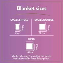 Slumberdown Warm Hugs Electric Blanket - Small Single 20 Slumberdown Warm Hugs Electric Blanket - Small Single -Habitat 3133259 R Z008A