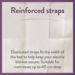 Slumberdown Comfy Cosy Nights Electric Blanket - Single -Habitat 3205345 R Z007A