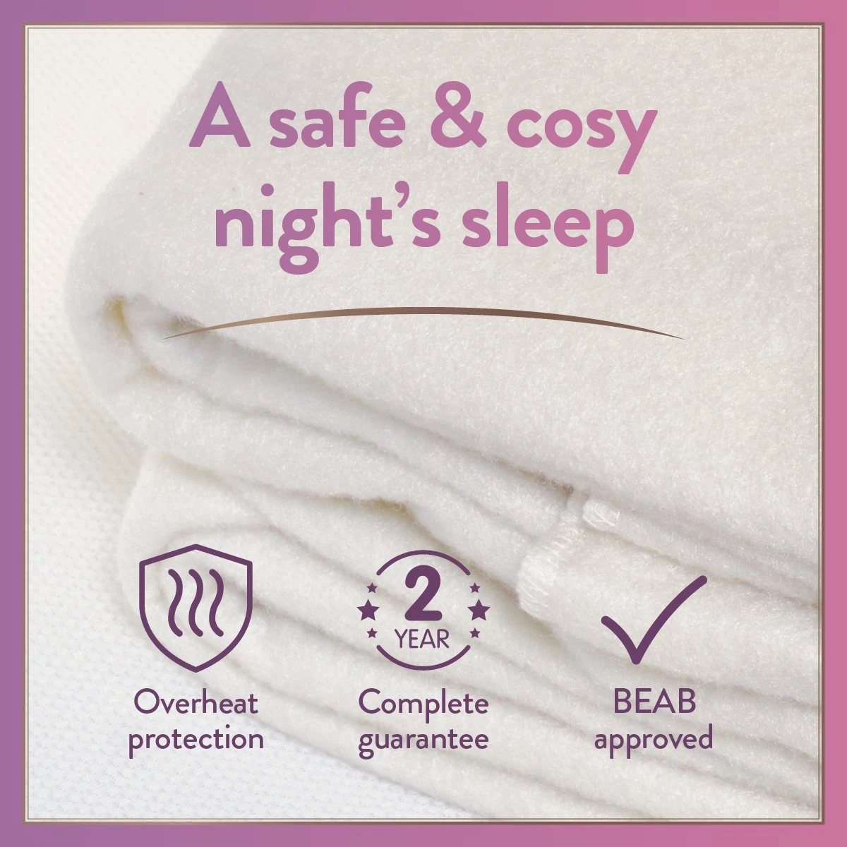 Slumberdown Warm Hugs Electric Blanket-King 12 Slumberdown Warm Hugs Electric Blanket-King - Image 10