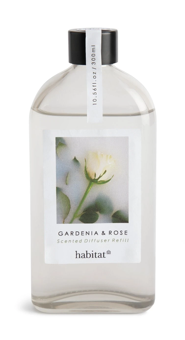 Habitat 300ml Diffuser Refill - Gardenia & Rose 3 Habitat 300ml Diffuser Refill - Gardenia & Rose