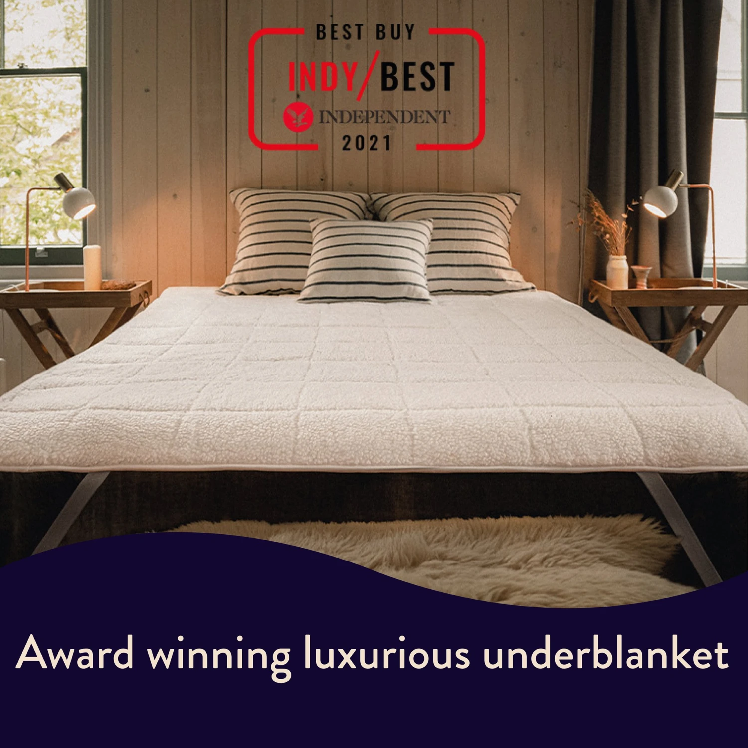 Dreamland Scandi Dual Control Underblanket-King 6 Dreamland Scandi Dual Control Underblanket-King - Image 4