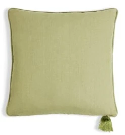 Habitat Embroidered Palm Cushion - Green -43X43cm 8 Habitat Embroidered Palm Cushion - Green -43X43cm -Habitat 3989290 R Z002A